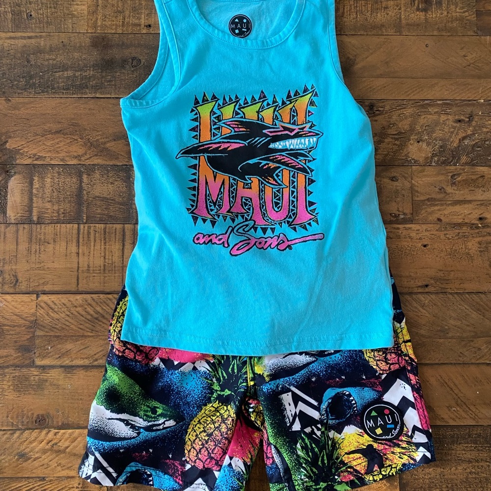 🦈 tank & swim trunks